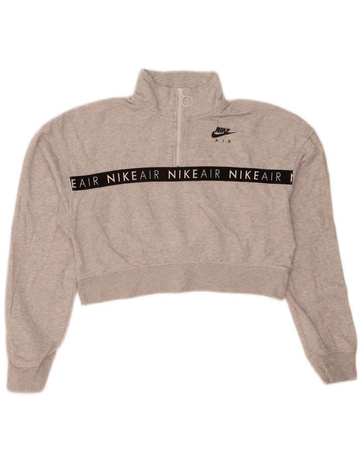 Женский джемпер Nike Air Graphic Sweatshirt UK 14, средний серый