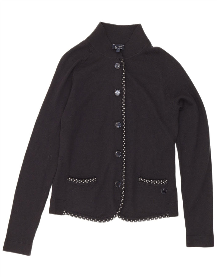 Женский укороченный кардиган Armani Jeans IT 40 маленький черный