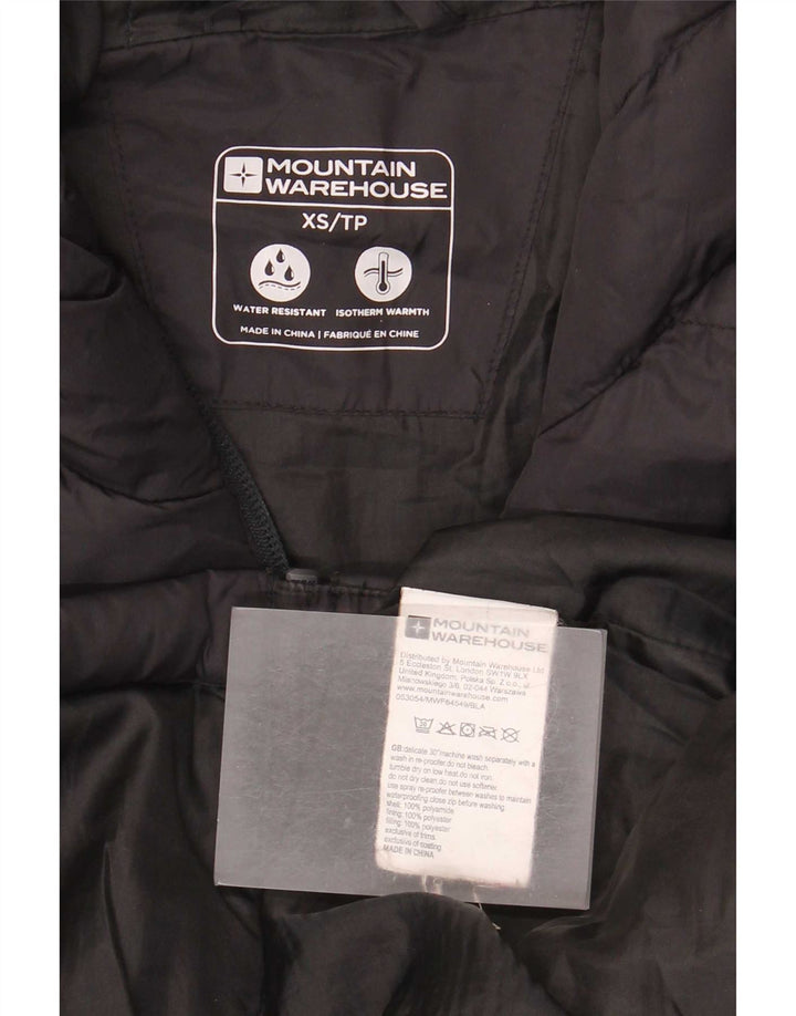 Мужская утепленная куртка с капюшоном Mountain Warehouse UK 34 XS, черный полиамид