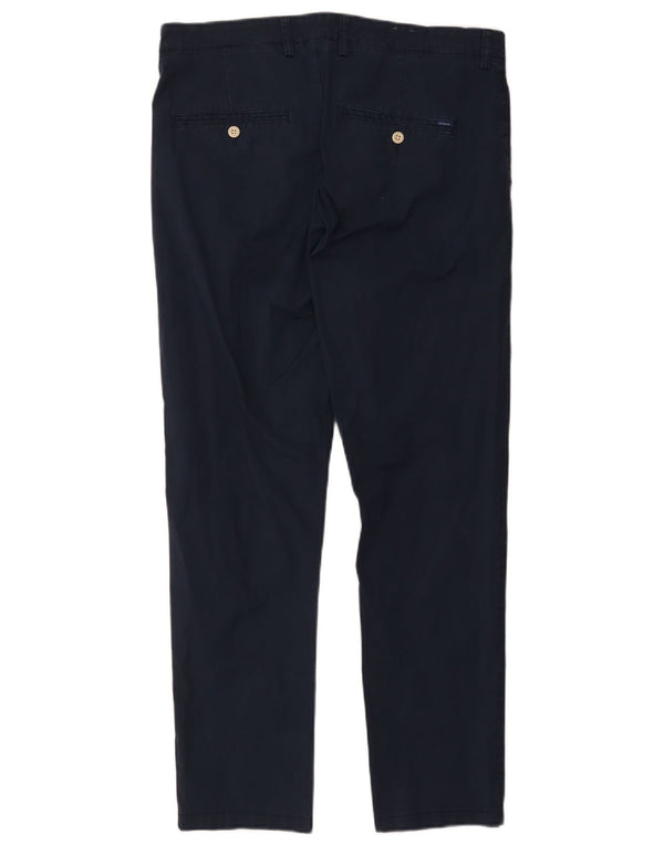 Мужские брюки-чиносы Gant Hallden Slim W35 L30 темно-синие