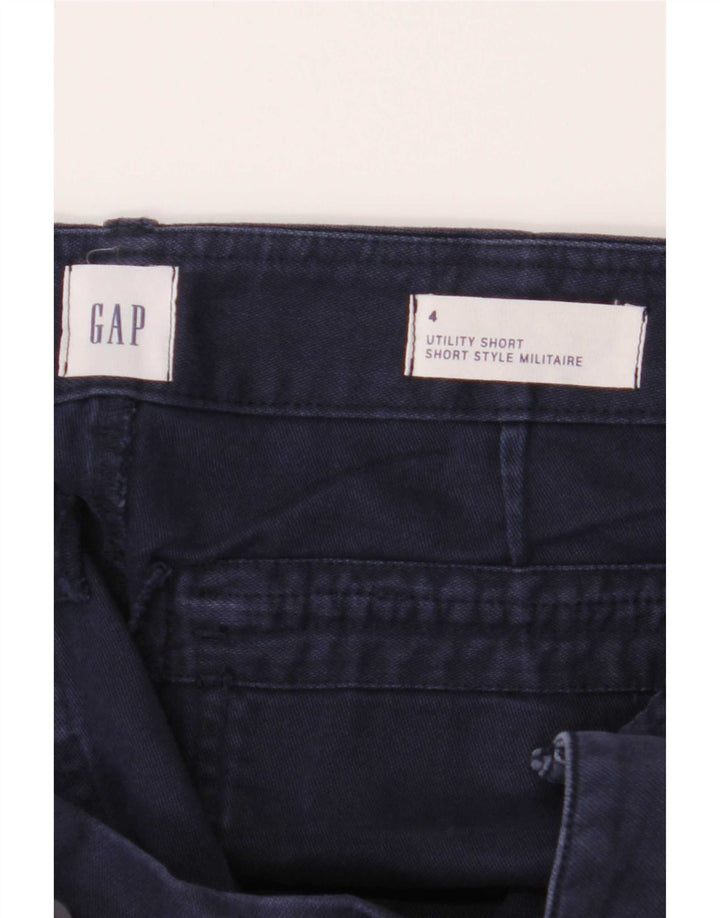 Женские шорты чинос Gap US 4, маленькие W28, темно-синие, хлопок