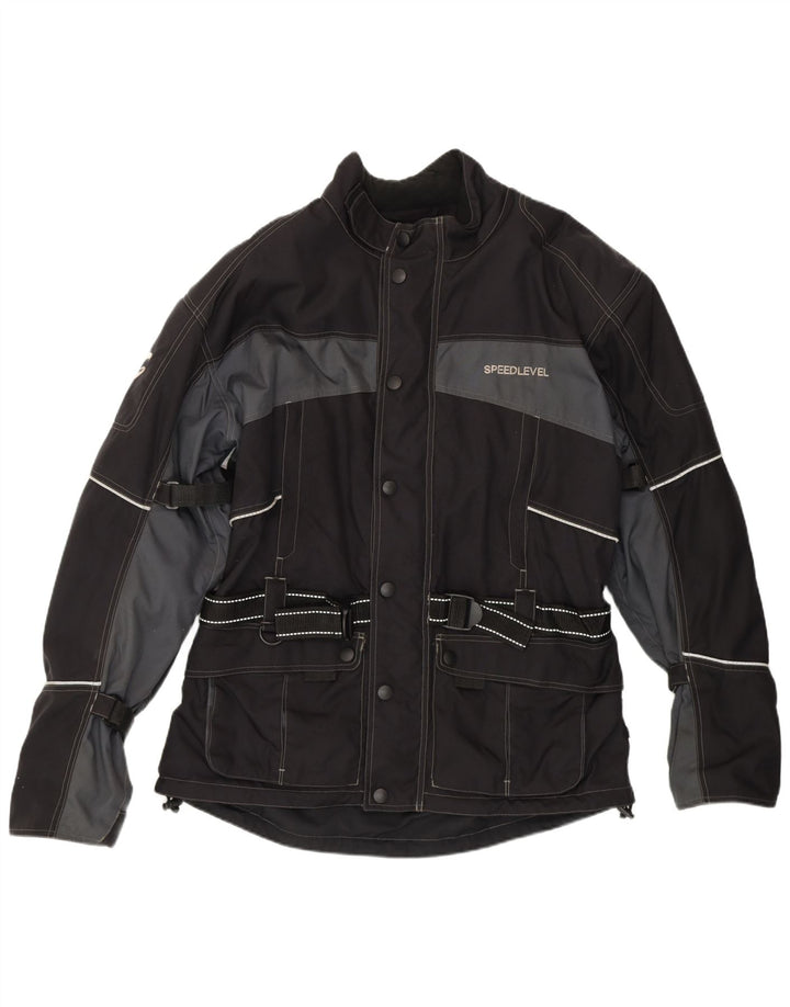 TCM Mens Racer Jacket UK 40 Large Black Polyamide