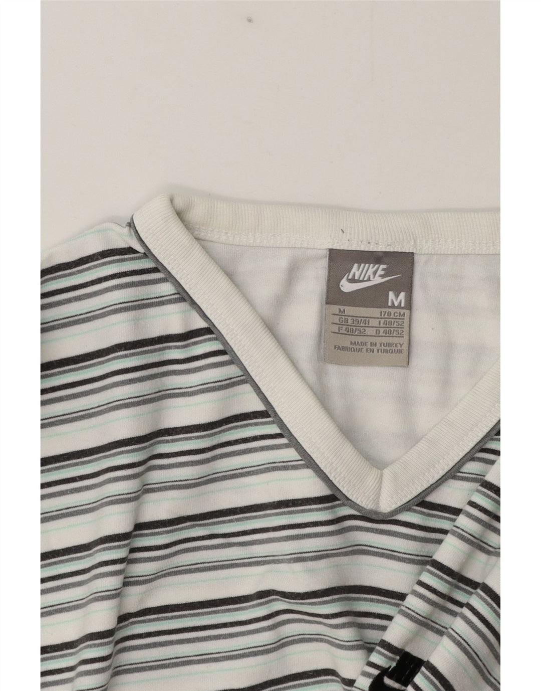 Мужская футболка Nike Top Medium разноцветная в полоску
