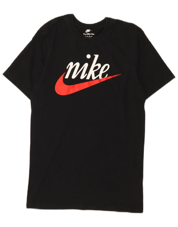 Мужская футболка с рисунком Nike Top XS, черный хлопок