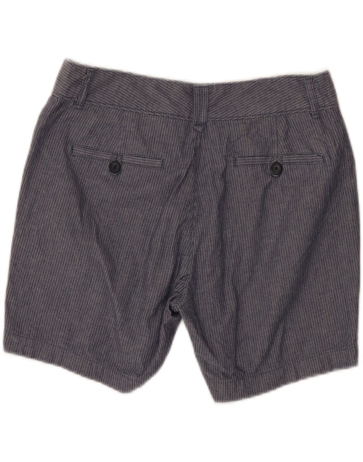 DOCKERS Womens Casual Shorts US 6 Medium W30  Blue Striped Cotton Vintage Dockers and Second-Hand Dockers from Messina Hembry 