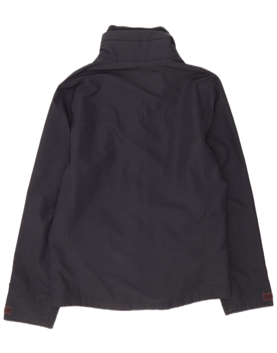 Мужская дождевик Hollister UK 40, большая темно-синяя полиэстер