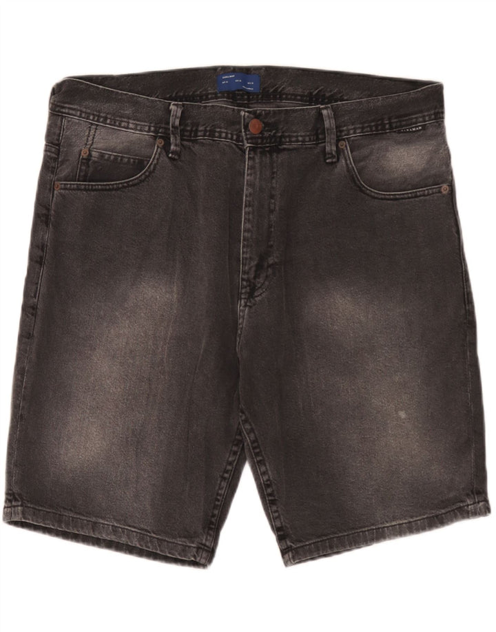 Мужские джинсовые шорты Zara EU 46 XL W36 Серые