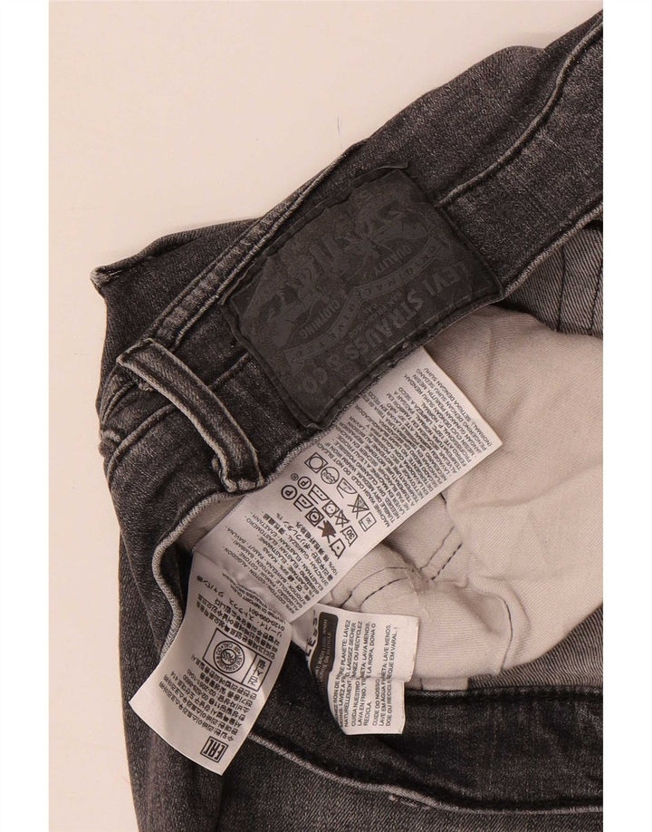 Мужские джинсы Levi's 511 Slim W36 L33 Серые хлопковые