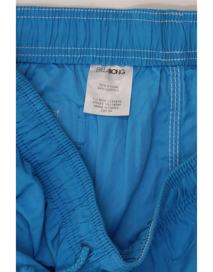 Мужские шорты для плавания Billabong, большие синие нейлоновые