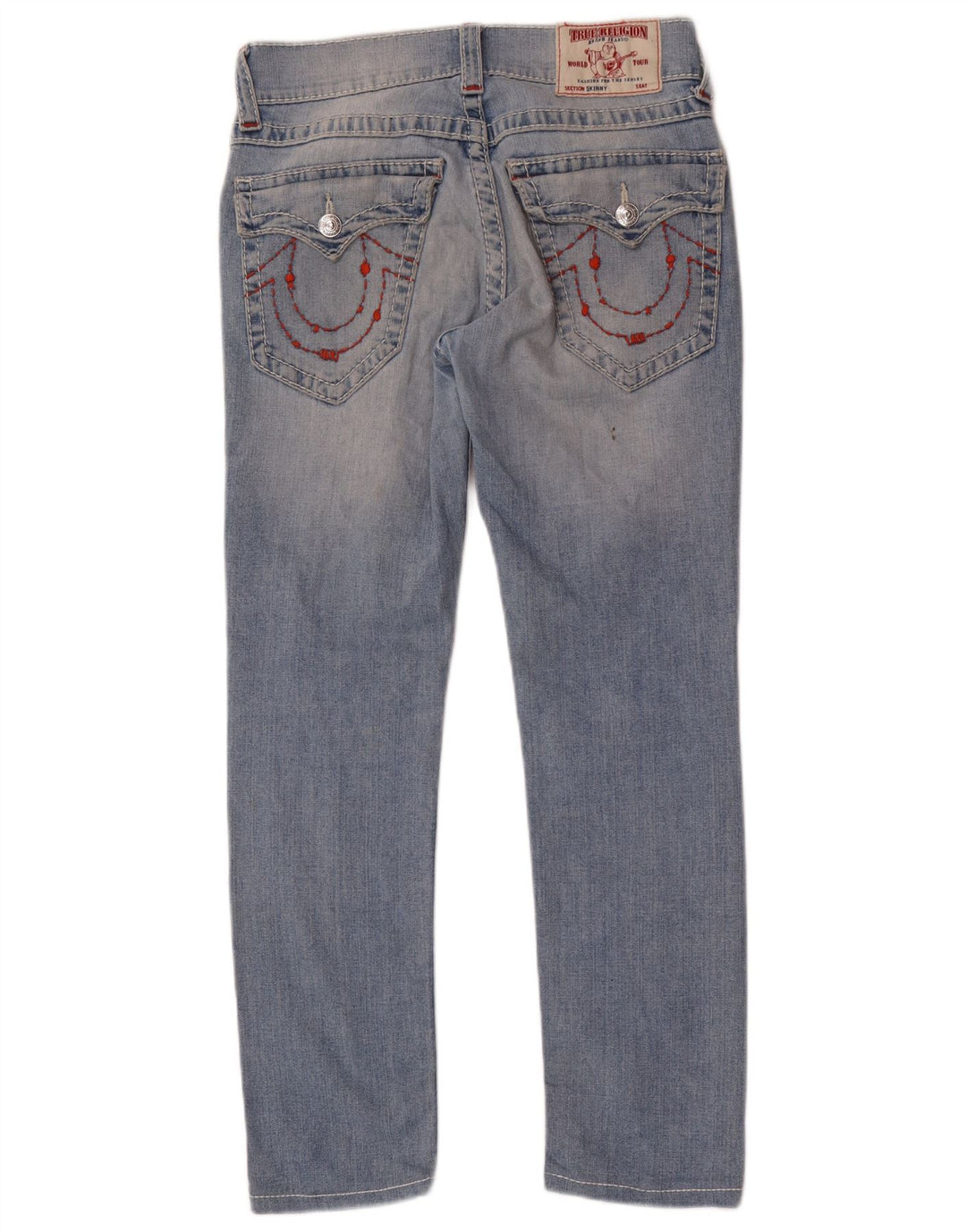 Женские узкие джинсы TRUE RELIGION W30 L29, синие, хлопок