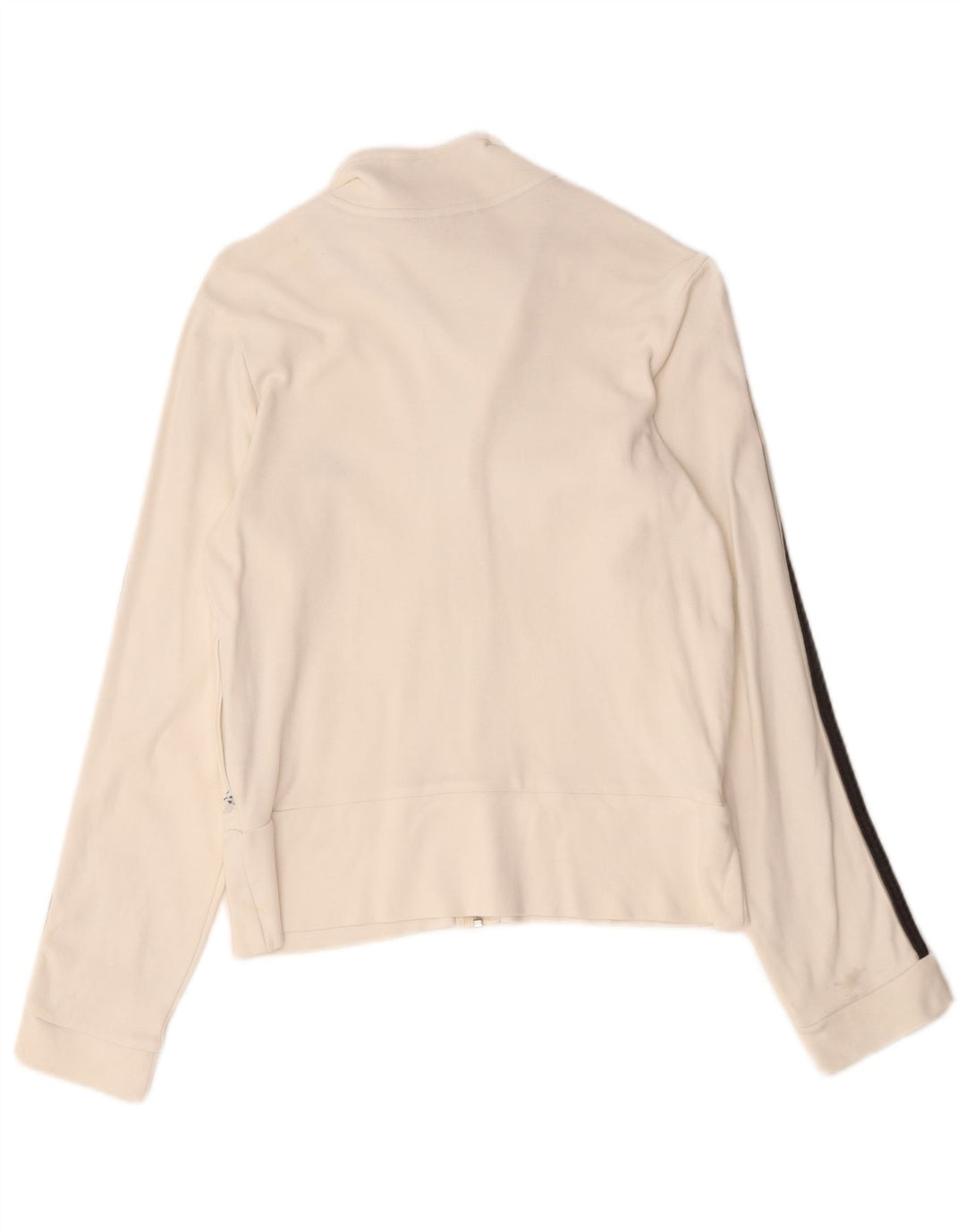 Женский спортивный костюм Adidas Top Jacket UK 12, средний белый хлопок