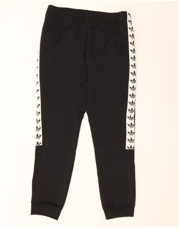 Adidas Mens Graphic Tracksuit Trousers Joggers Medium Black Colourblock