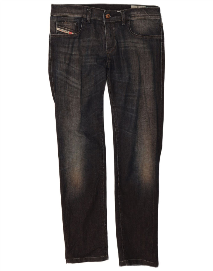 Женские узкие джинсы Diesel W30 L28, синие, хлопок