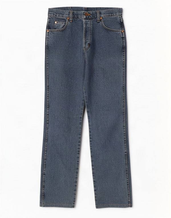Мужские прямые джинсы Wrangler Evolution W30 L31, синий хлопок