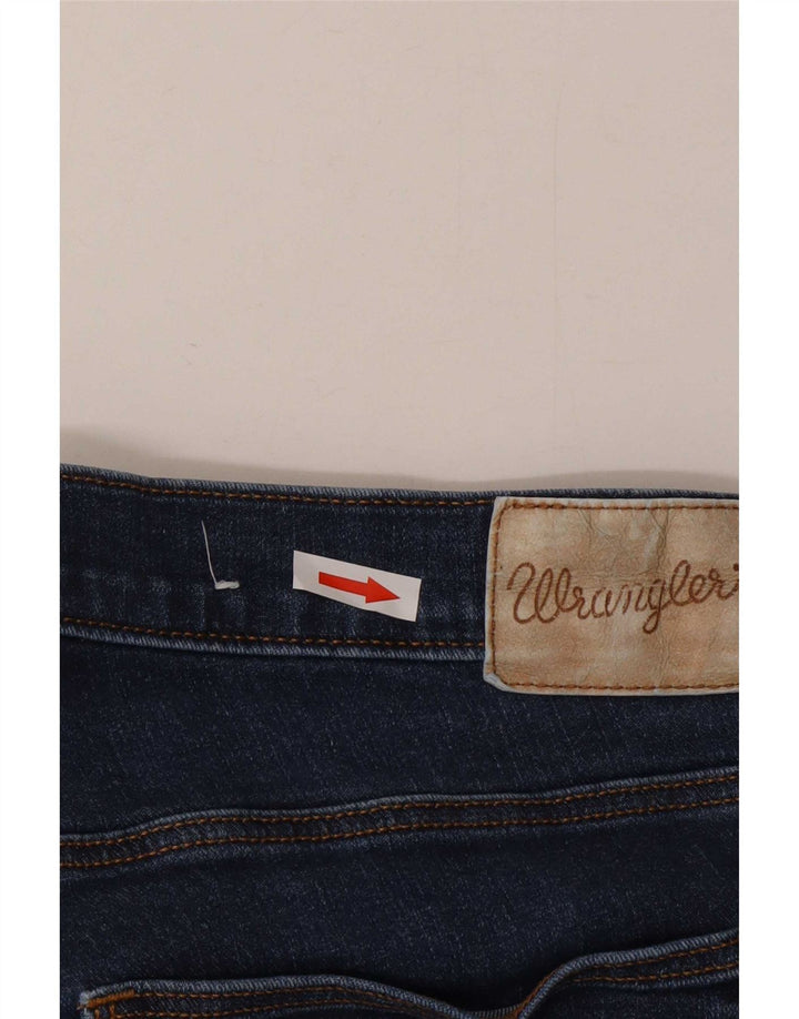 Мужские укороченные джинсы Wrangler W32 L25 синие