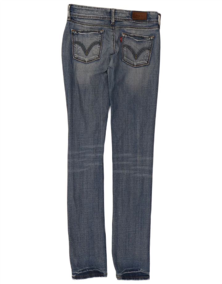 Женские узкие джинсы Levi's 571 W28 L34 синие, хлопок