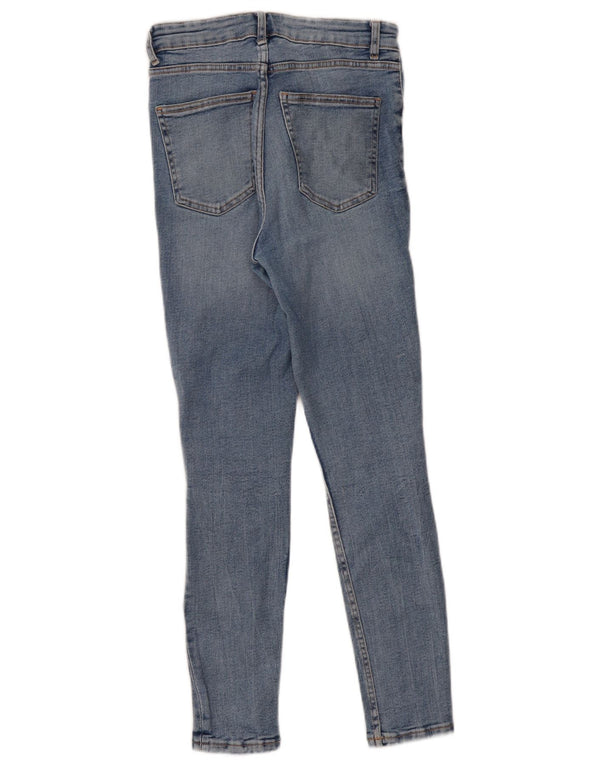 Zara Womens Skinny Jeans EU 38 Small W28 L28 Blue