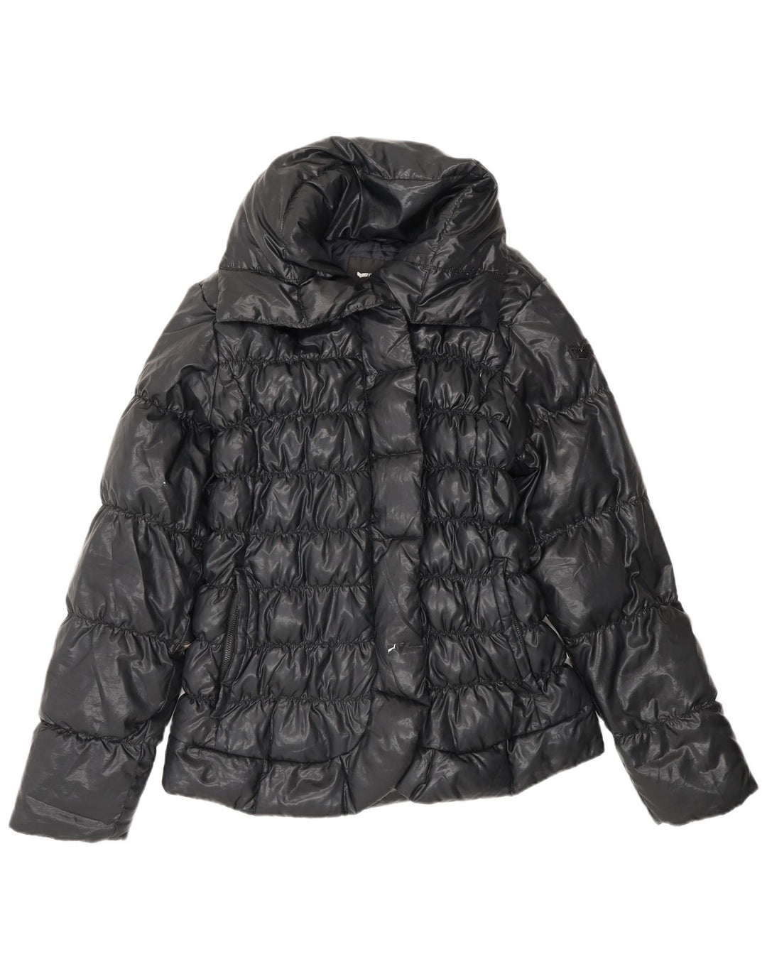 Женская стеганая куртка Gas IT 44 Medium Navy Blue Полиэстер