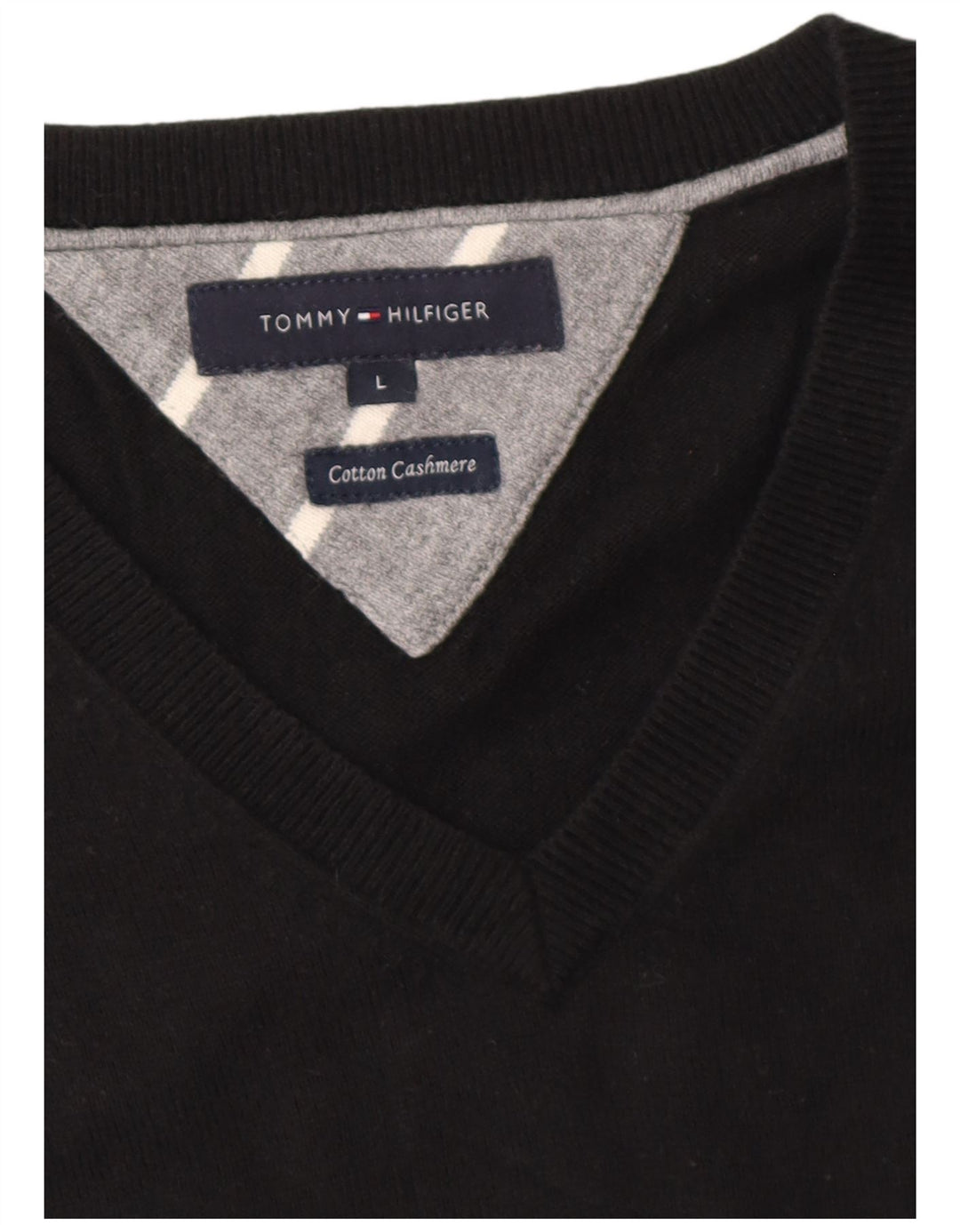 Мужская майка Tommy Hilfiger, большая черная хлопковая майка