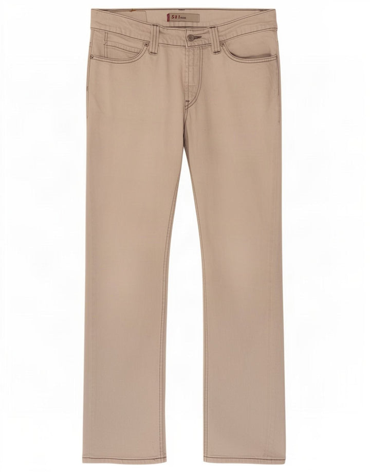 Мужские джинсы Levi's 511 Slim W34 L34 Серые хлопковые