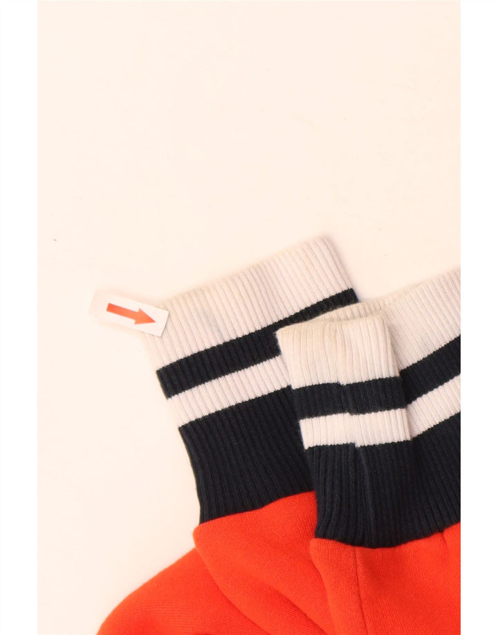 Мужской свитшот с графическим рисунком Superdry, хлопковый джемпер среднего черного цвета с цветными блоками