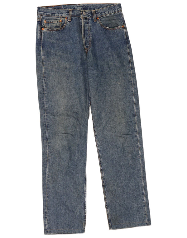 Женские прямые джинсы Levi's 590 W31 L32 синие, хлопок