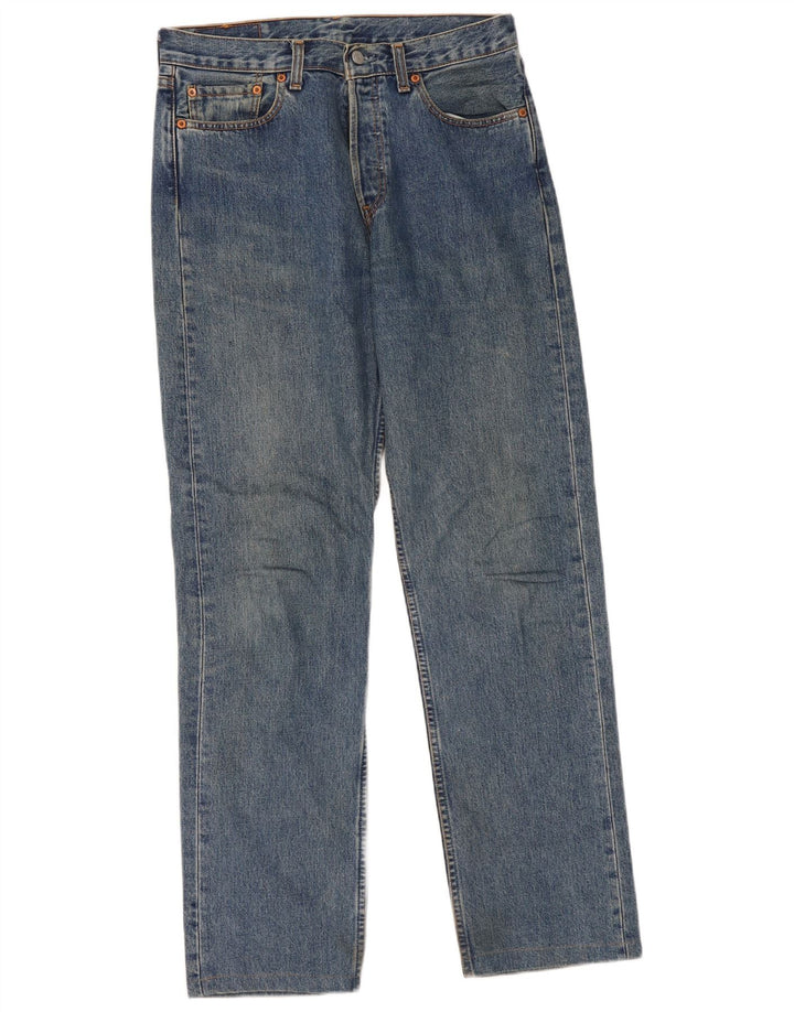 Женские прямые джинсы Levi's 590 W31 L32 синие, хлопок