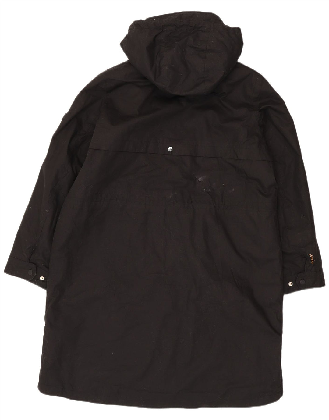 Женская парка Joules с капюшоном UK 18 XL, черный полиэстер
