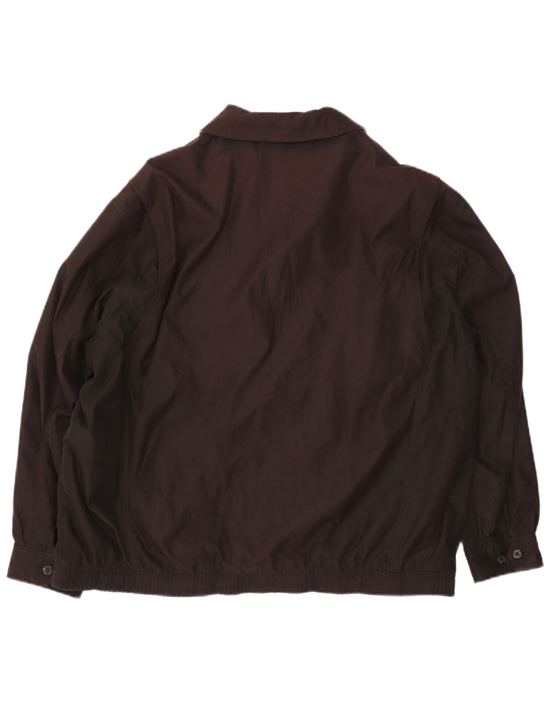 Мужская большая куртка-бомбер Polo Ralph Lauren UK 42 XL коричневая из полиэстера