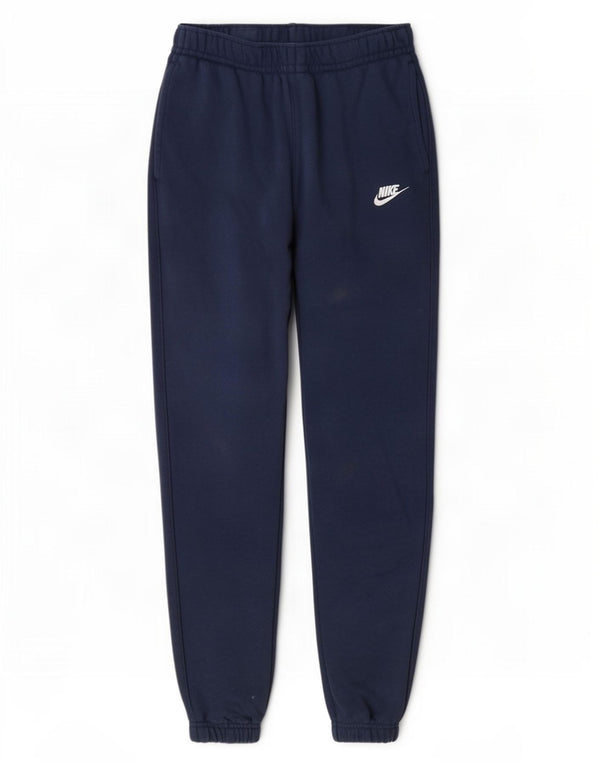 Женские спортивные брюки Nike Joggers UK 8, маленькие темно-синие, хлопковые
