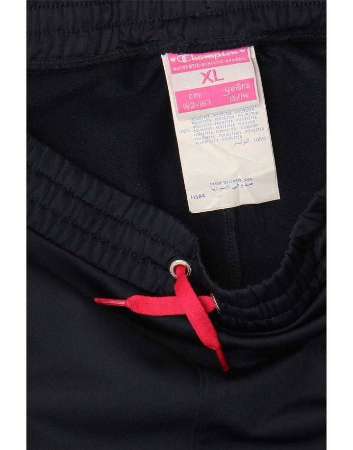 Спортивный костюм CHAMPION для девочек Брюки-джоггеры 13-14 лет XL Темно-синие
