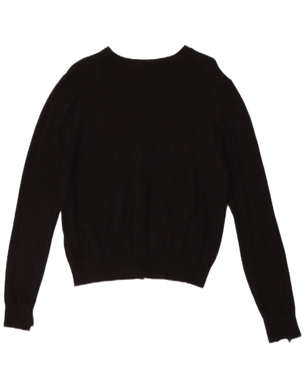Женский кардиган Zara UK 12, средний черный