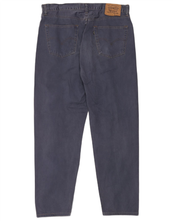 Мужские зауженные джинсы LEVI'S 451 W38 L30 синие, хлопок