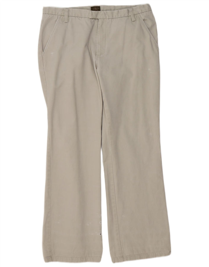 Мужские брюки чинос Calvin Klein Bootcut W34 L32 Бежевые