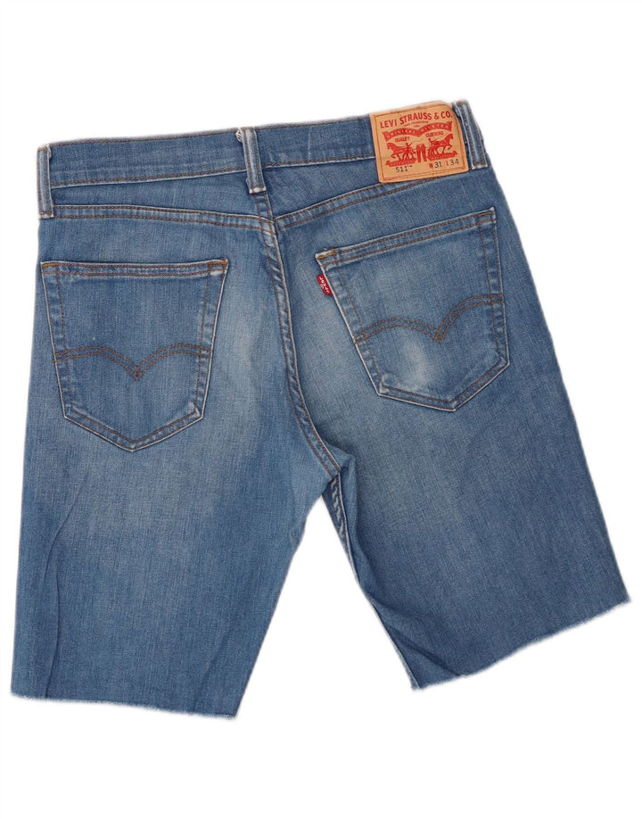 Мужские джинсовые шорты Levi's 511 W31, средние синие
