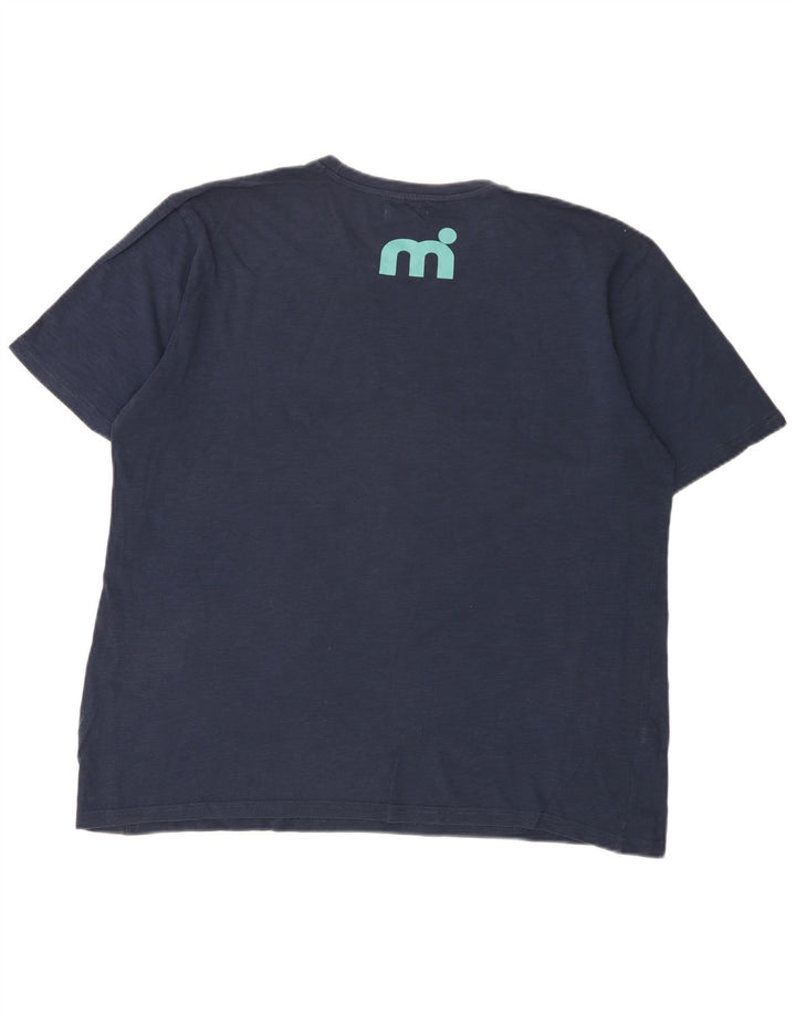 Мужская футболка с рисунком Mistral Top 2XL Темно-синий