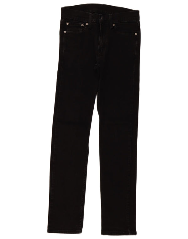 Женские джинсы Levi's Slim 511 W28 L32, черный хлопок