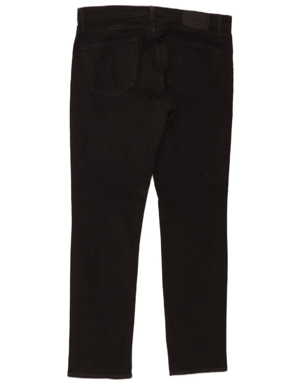 Мужские джинсы Levi's 511 Slim W34 L32, черный хлопок