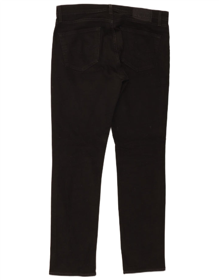 Мужские джинсы Levi's 511 Slim W34 L32, черный хлопок