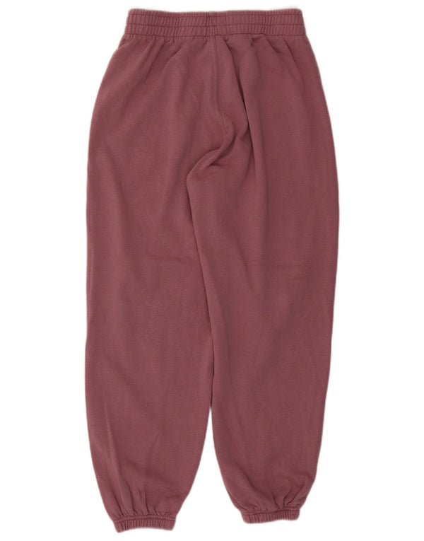 Женские спортивные брюки Adidas Joggers UK 12/14 Средний розовый хлопок