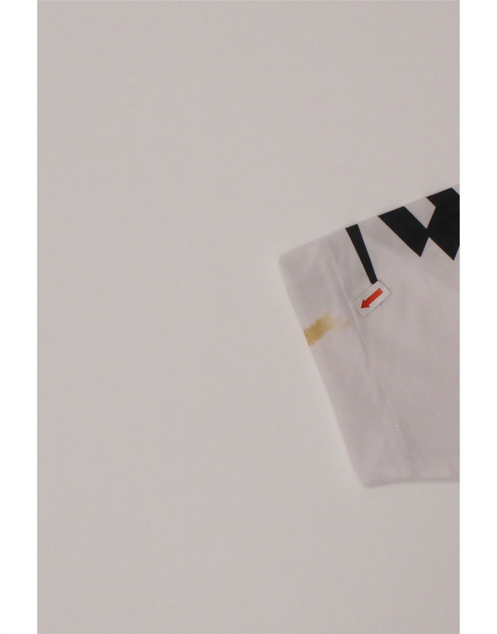 Футболка LOTTO с рисунком для мальчиков, топ 5–6 лет, 2XS, темно-синий, цветной блок