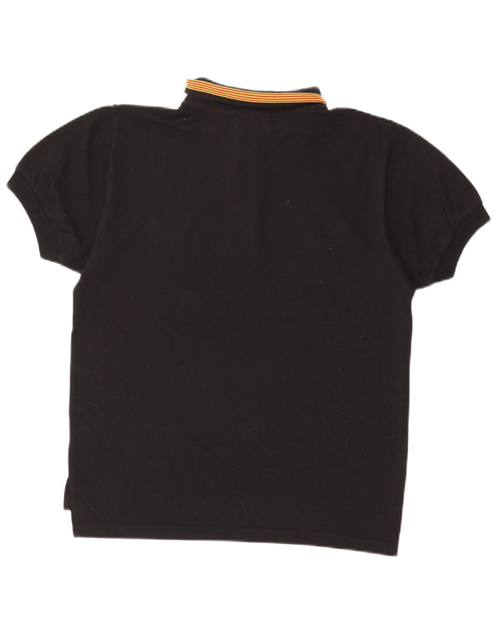 Мужская рубашка-поло PUMA, маленькая черная, хлопок