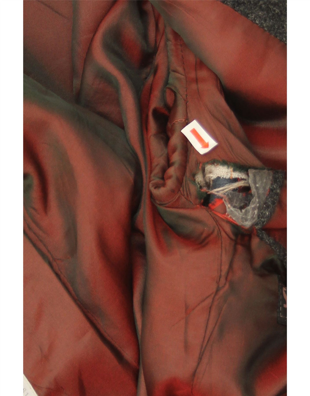 Мужской твидовый пиджак Scirocco Harris на 2 пуговицах UK 40, большая серая клетка