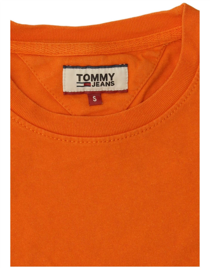 Мужская футболка Tommy Hilfiger, маленький оранжевый хлопок