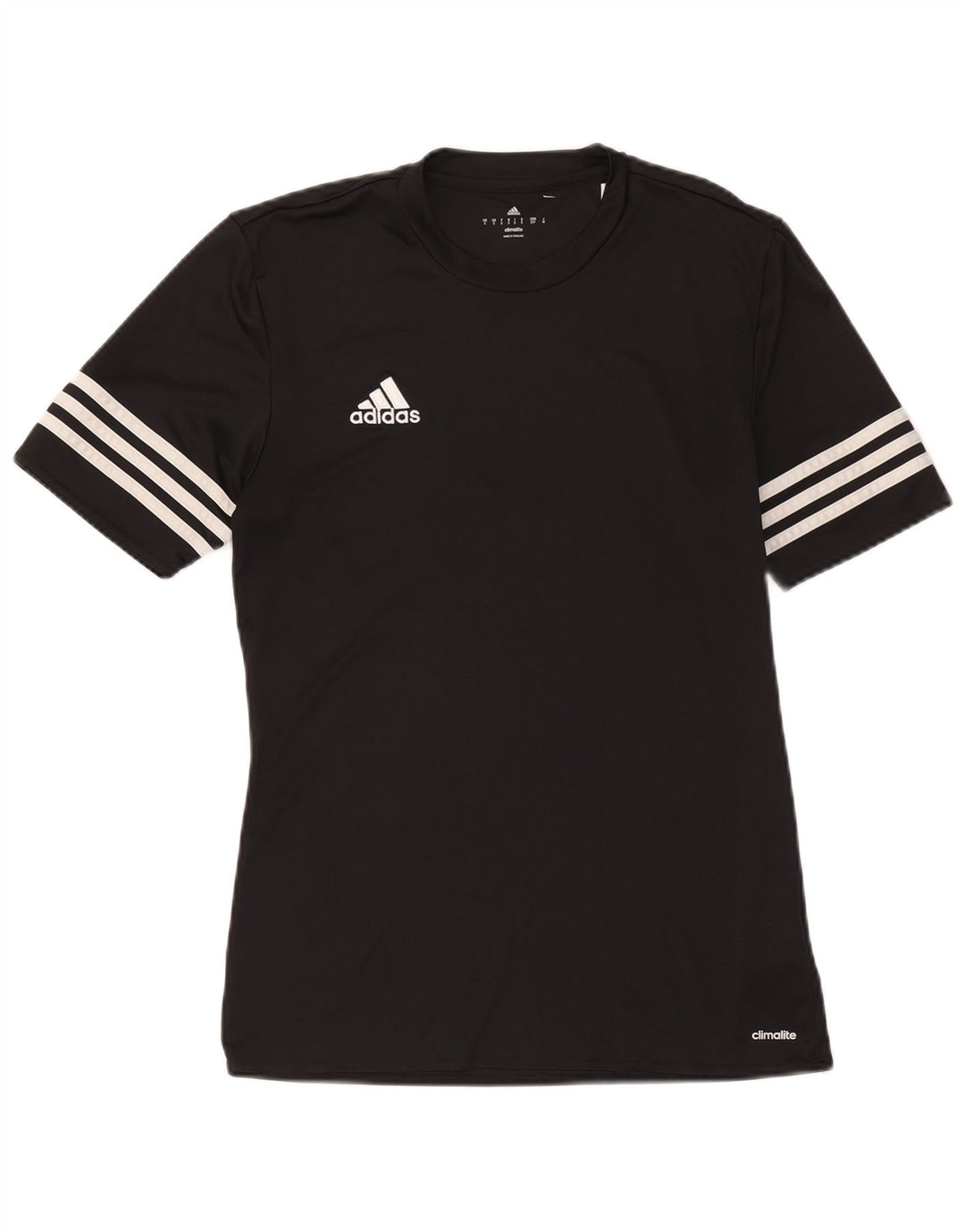 Мужская футболка Adidas Climalite, маленький черный полиэстер