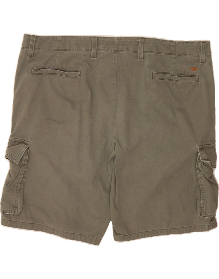 DOCKERS Womens Cargo Shorts W42 2XL Khaki Cotton Vintage Dockers and Second-Hand Dockers from Messina Hembry 