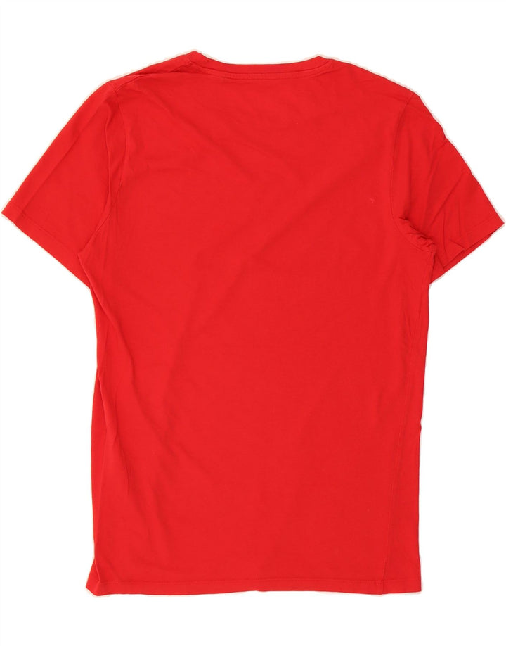 JACK & JONES Mens Graphic T-Shirt Top Large Red Cotton Vintage Jack & Jones and Second-Hand Jack & Jones from Messina Hembry 