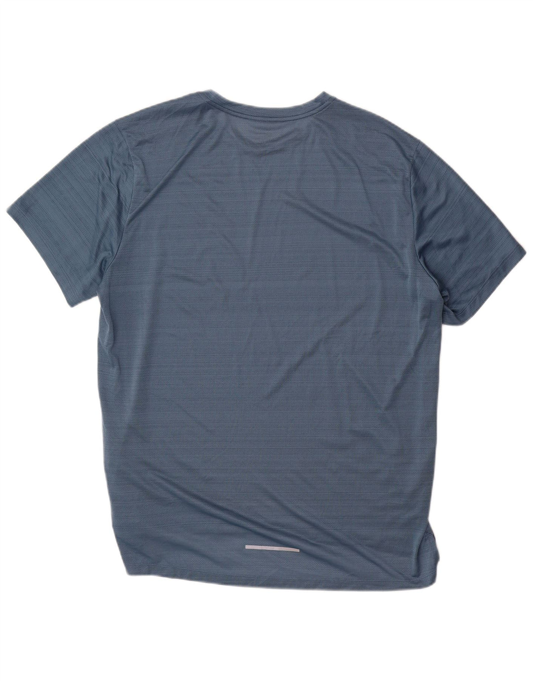 Мужская футболка Nike Dri Fit Top XL, синяя в тонкую полоску, полиэстер