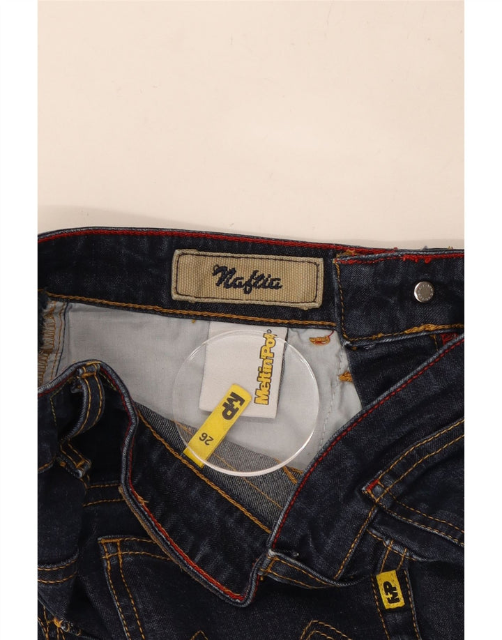 Женские джинсы MELTIN' POT Bootcut W26 L29 Темно-синие, хлопок