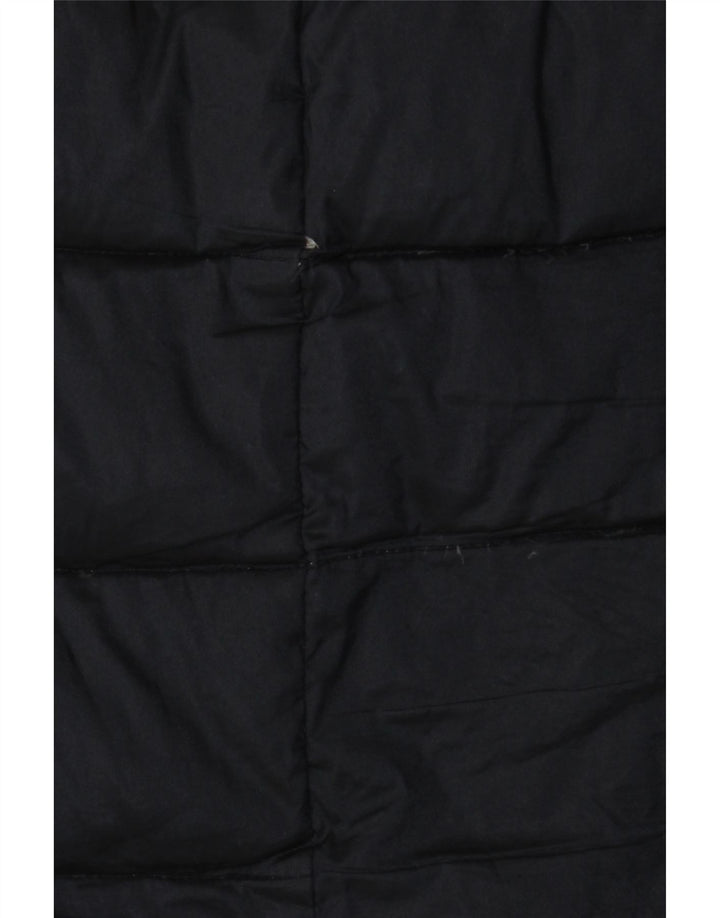 Женское стеганое пальто с капюшоном Ellesse UK 18 XL, черный полиэстер